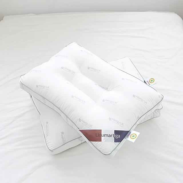 나라데코 1+1 알러지케어 진드기방지 낮은 호텔 베개솜 40x60