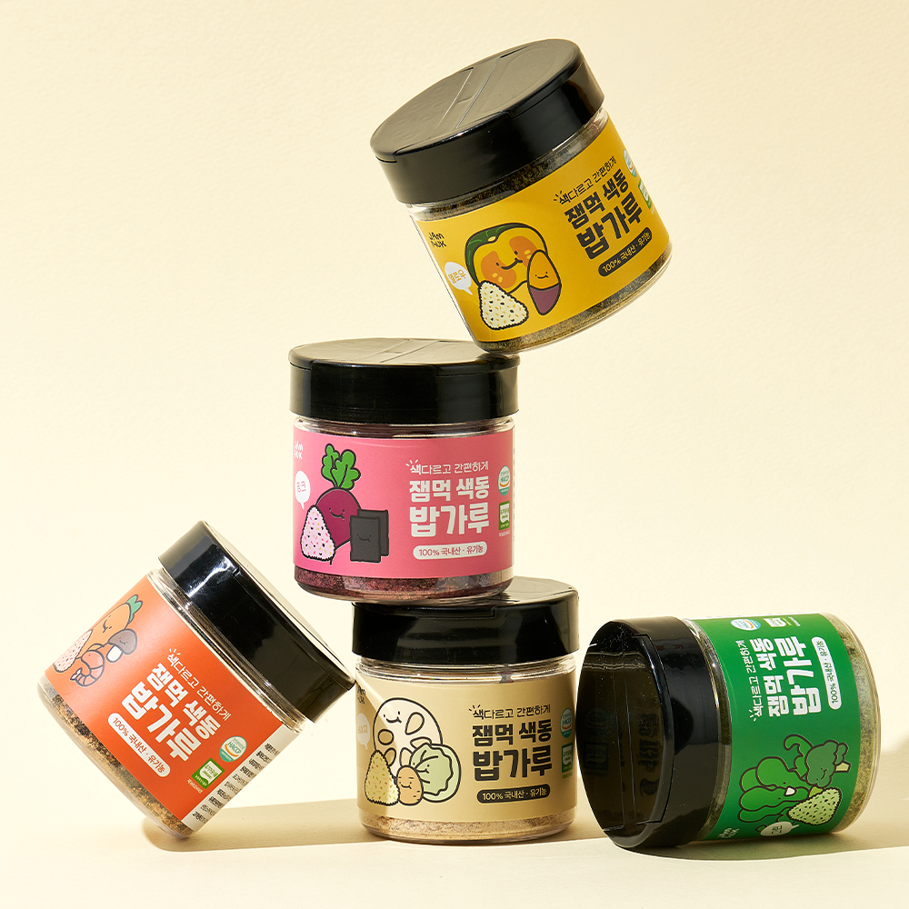 1+1 잼먹 아기 후리가케 밥가루 중기이유식 주먹밥 토핑 야채