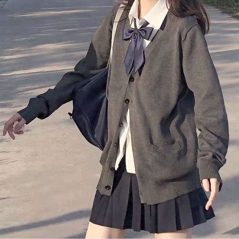 일본여고생교복 세트 리본 넥타이 코디 셋업 유니폼 세라복 코스프레 컨셉 촬영 13종 - 상품 이미지