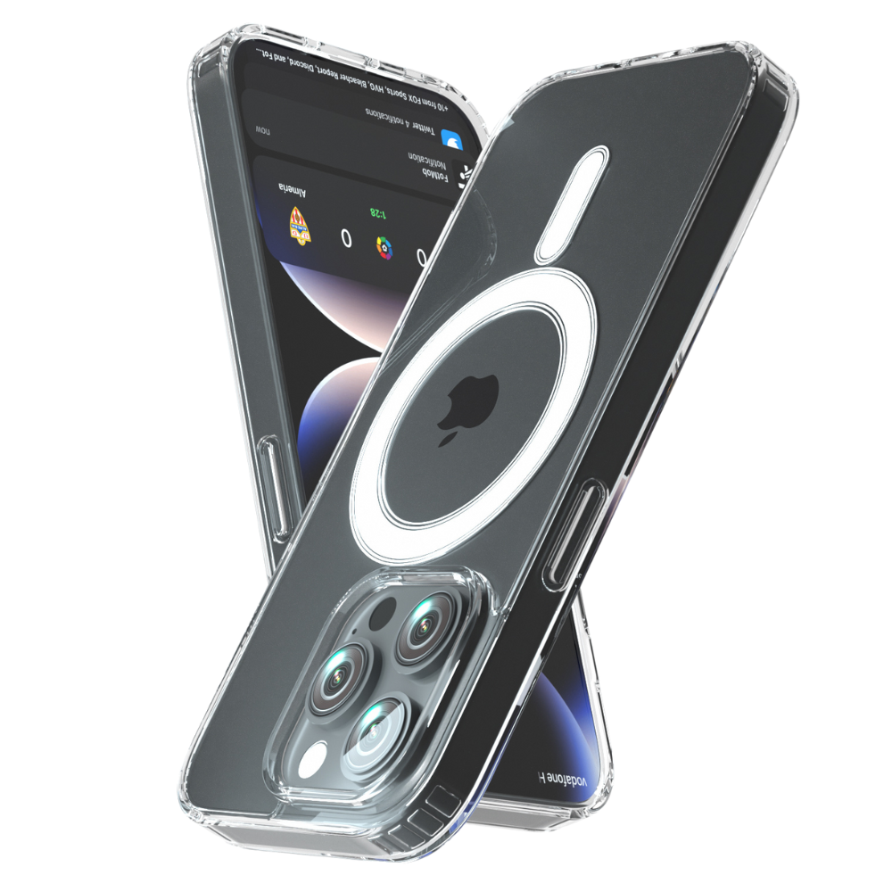 [액정1매] + 2배자력 맥세이프 케이스 자석 마그네틱 하드 투명, 아이폰16 - 상세 이미지 2
