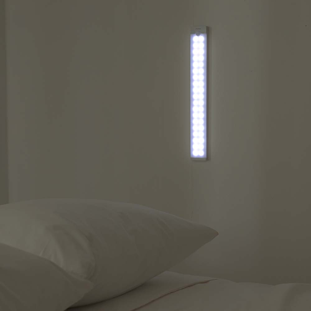 모락 넬리 스틱 LED 무선 센서등 센서바 자석 조명 충전식 신발장 30cm (주광색)