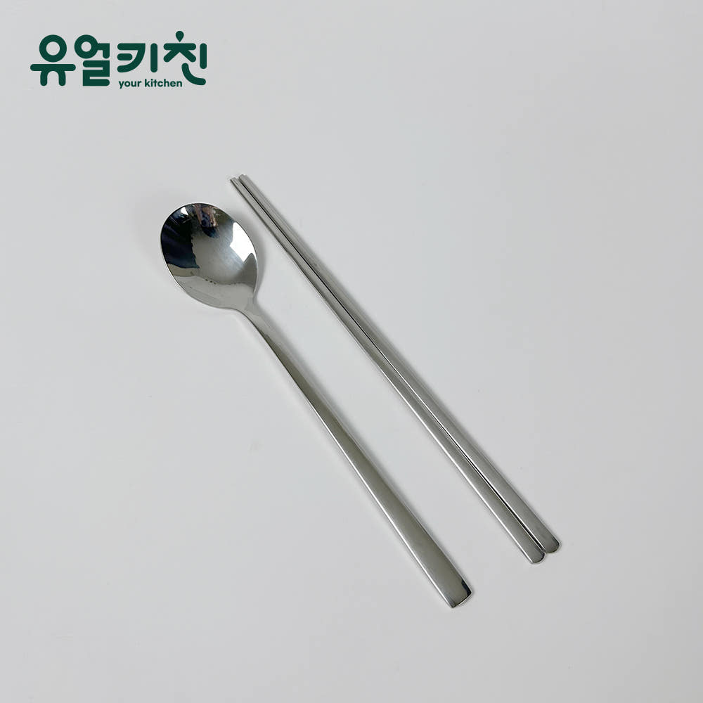 27종 업소용 수저 식당 숟가락 젓가락 세트 - 메인 이미지