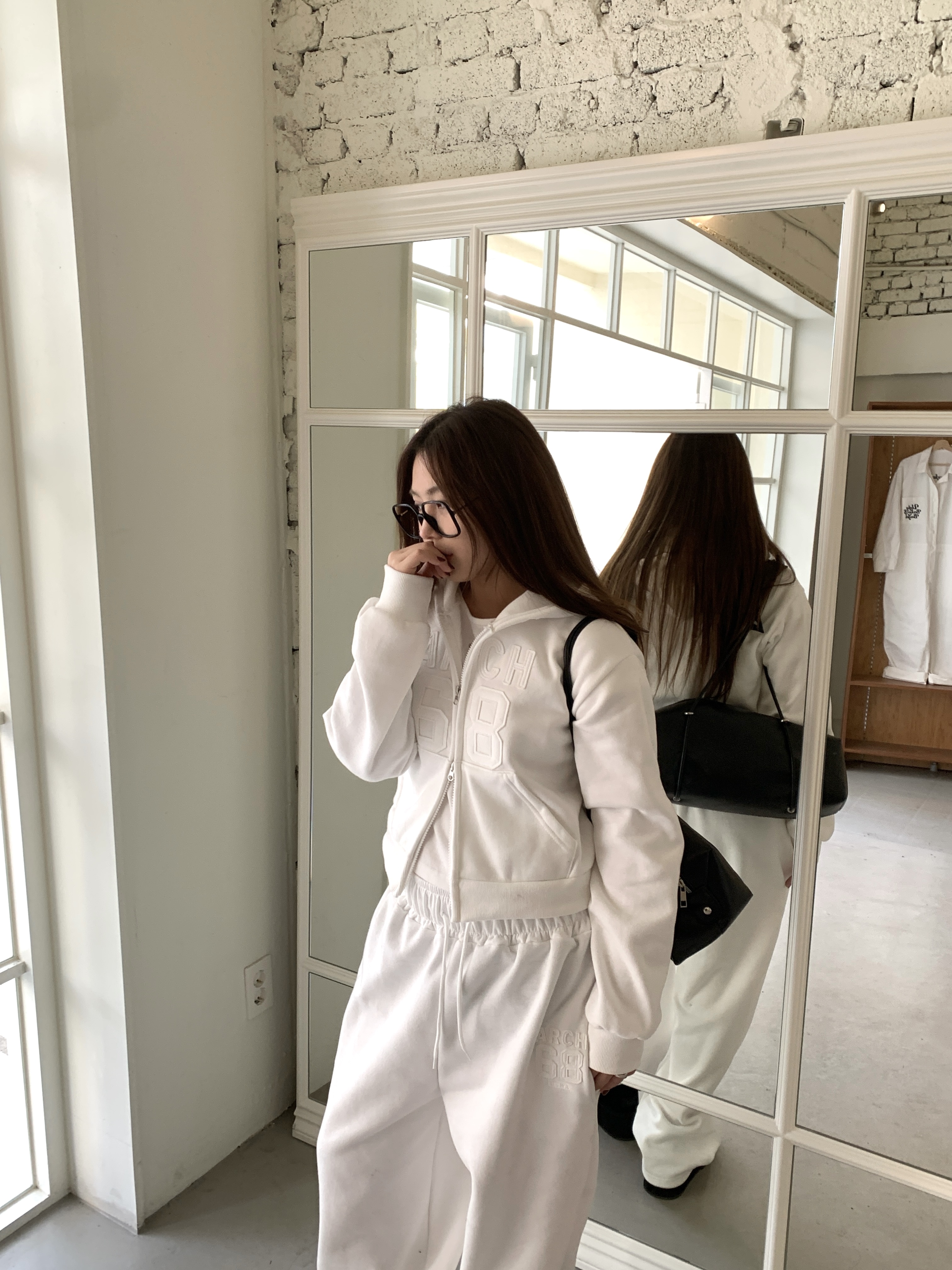 [기모버전] set상품 여성 투웨이 트레이닝 후드 바지 세트 상세 이미지 29