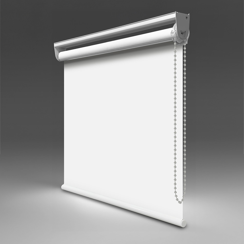 화이트 암막롤스크린 블라인드 거실 롤스크린 회사 베란다 커튼 커텐 방염 40X40