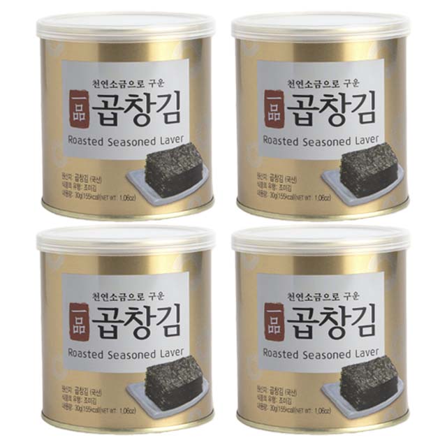 [하나맛김] 일품 곱창김 캔김선물세트 4캔 - 상세 이미지 2