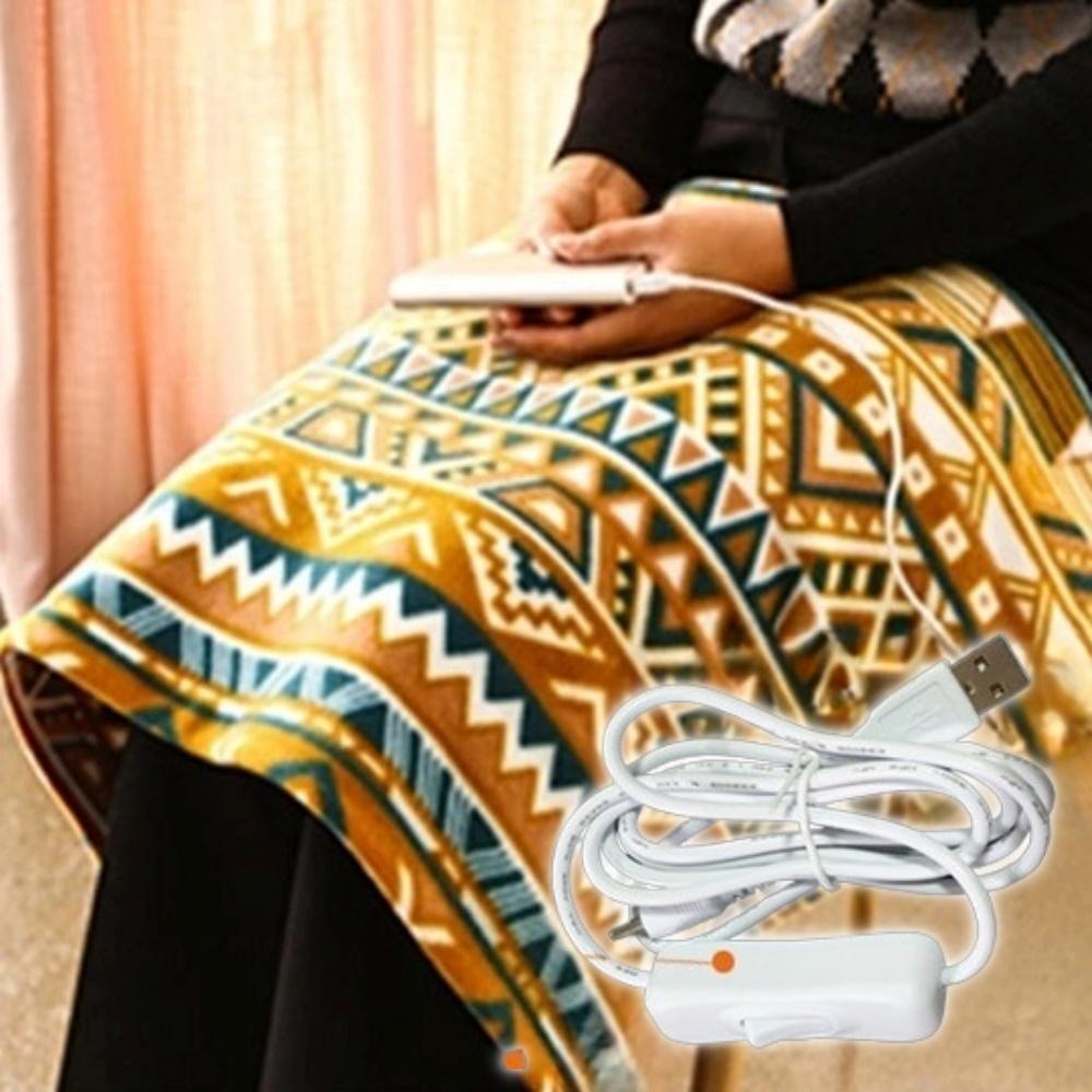 usb 차량용 전기요 전기 무릎담요 휴대용