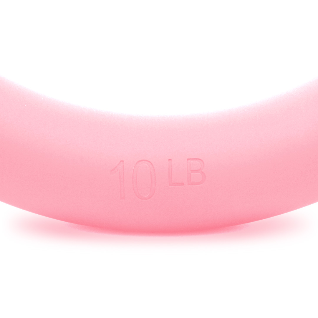 wafl 웨이트 링 케틀벨 5kg 핑크 실리콘 아령 홈트 기구 운동 도구 스타일리시 이미지 8