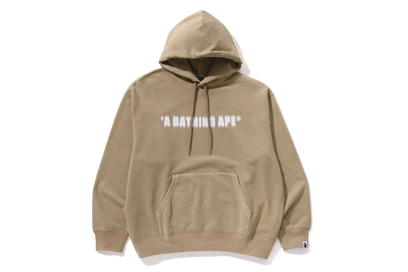 베이프 후드티 GARMENT DYE BATHING APE LOGO RELAXED FIT PULLOVER HOODIE 1K80-114-310 - 상세 이미지 3