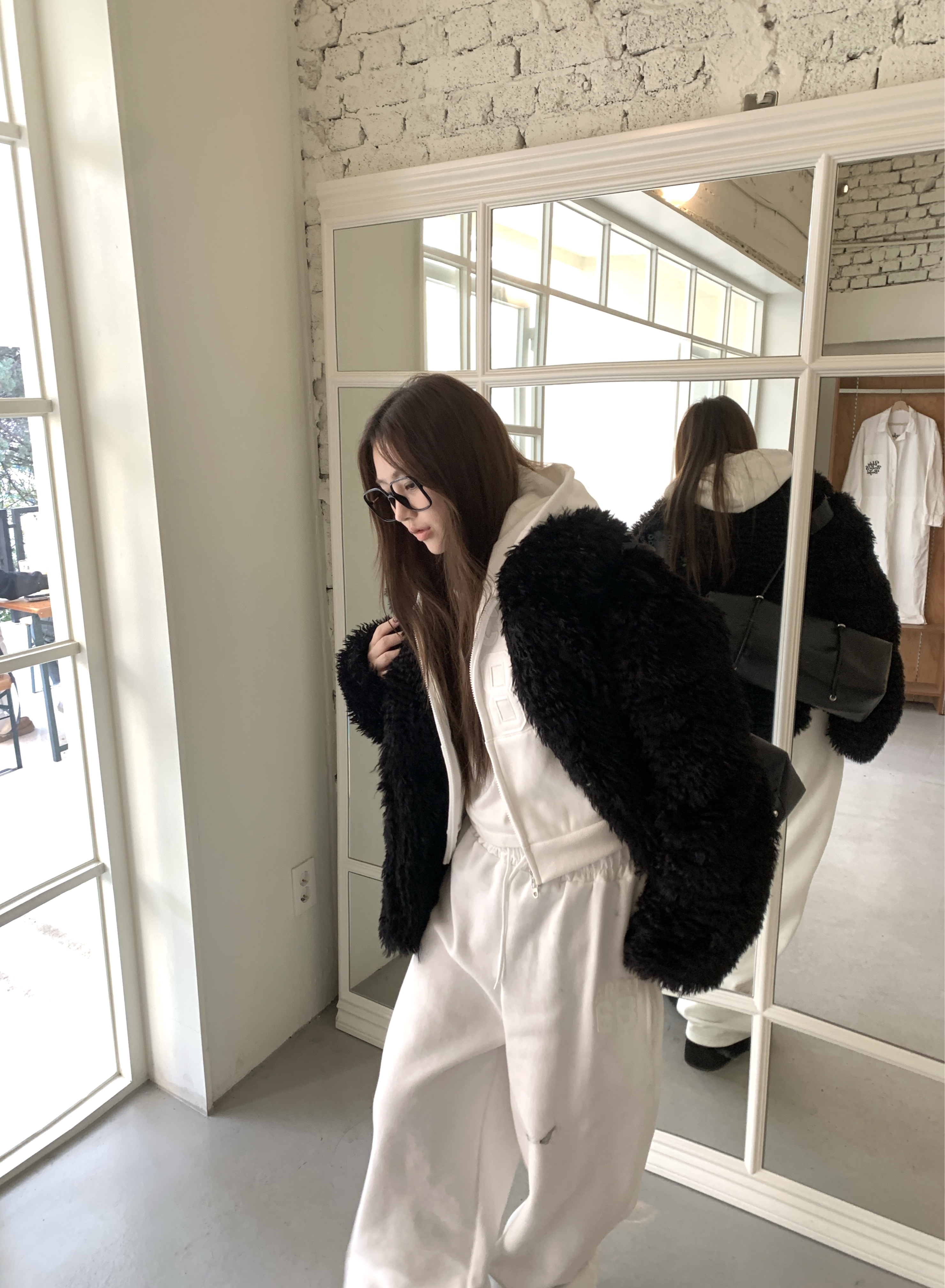 [기모버전] set상품 여성 투웨이 트레이닝 후드 바지 세트 상세 이미지 34