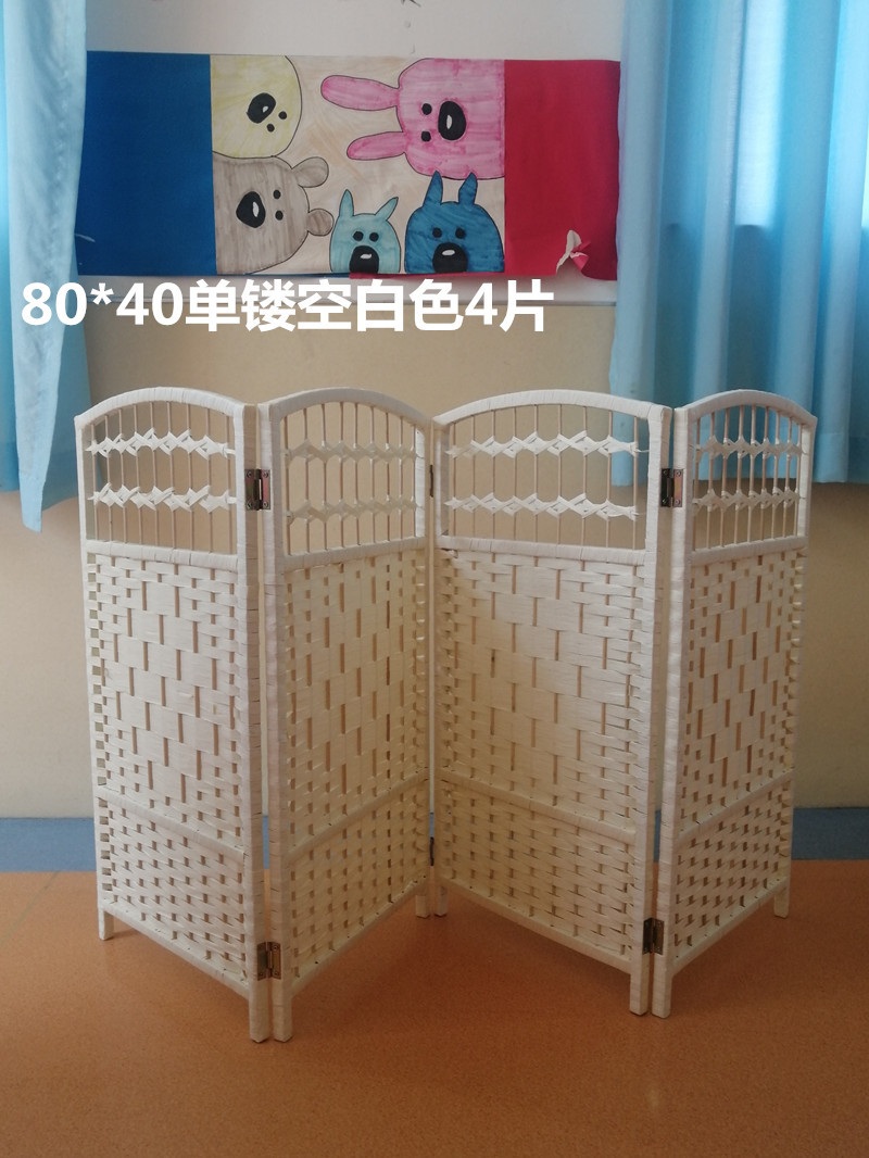 엔틱 파티션 가벽 가림막 인테리어 빈티지 병풍 우드 칸막이 접이식 - 상세 이미지 5