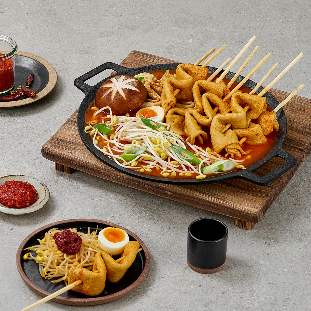 연육 75% 따끈따끈 부산오뎅 순한맛 꼬치어묵 320g 1팩+1팩(총20꼬치) 이미지 6