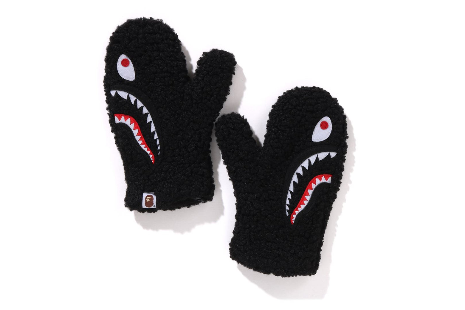 베이프 우먼즈 장갑 SHARK BOA MITTENS 1K80-282-005 - 상세 이미지 2