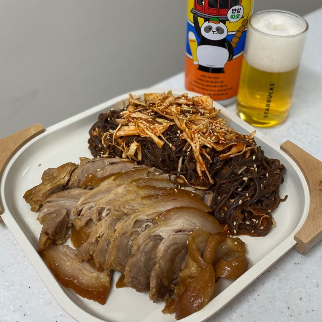 호시절 과일 야채를 직접 갈아서 만든 양산 맛집 수제 간편식 메밀 막국수 밀키트 캠핑 요리 - 상세 이미지 4