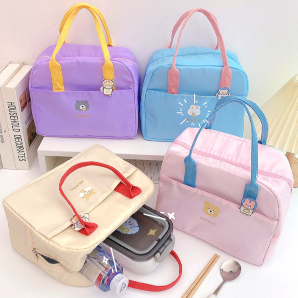 도시락 가방 런치백 소형 보냉 직장인 백 보온 학생 주머니 점심 아기 이유식 소풍 피크닉