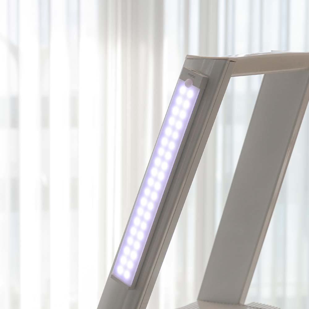 모락 넬리 스틱 LED 무선 센서등 센서바 자석 조명 충전식 신발장 30cm (주광색)