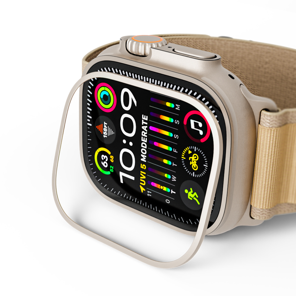 애플워치 울트라 3/2/1 49mm 티타늄 베젤링 케이스