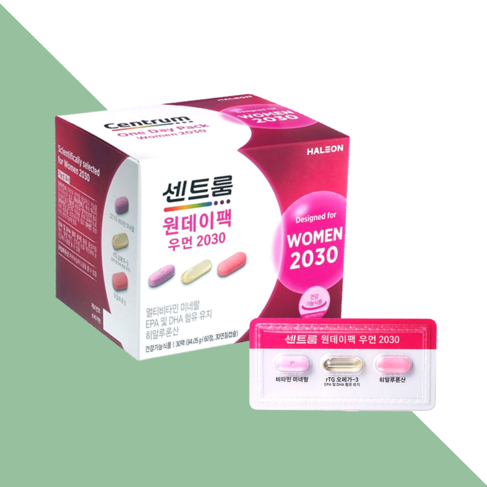 센트룸 원데이팩 우먼2030 올인원 비타민 영양제 30정X1개 - 상세 이미지 4