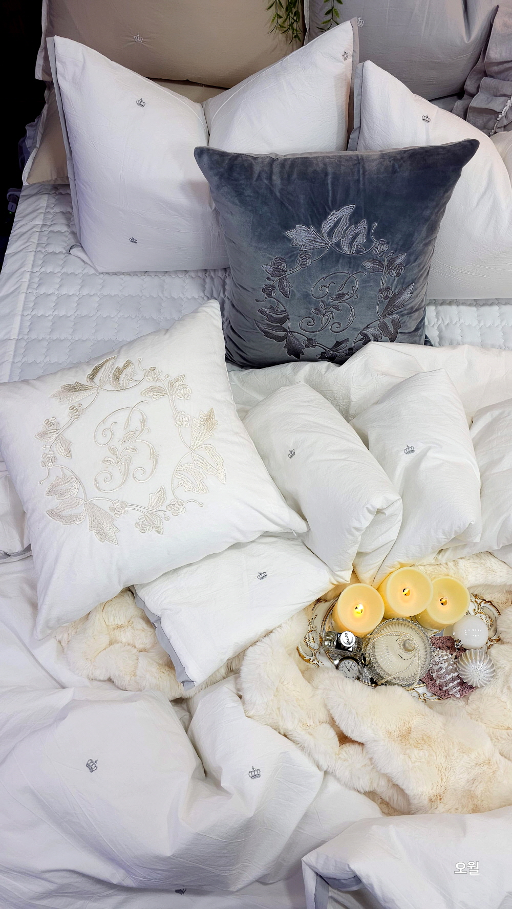 크라운 호텔침구세트 혼수이불 신혼이불 침구류