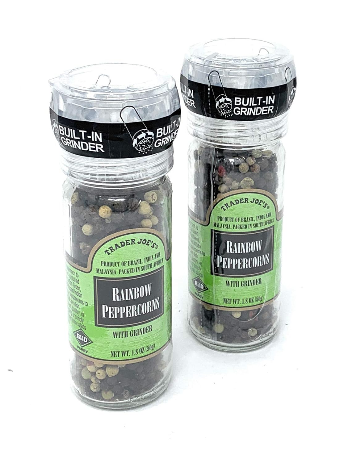 트레이더조 레인보우 그라인더 통후추 1.8oz(50g) 4팩 - 상세 이미지 3