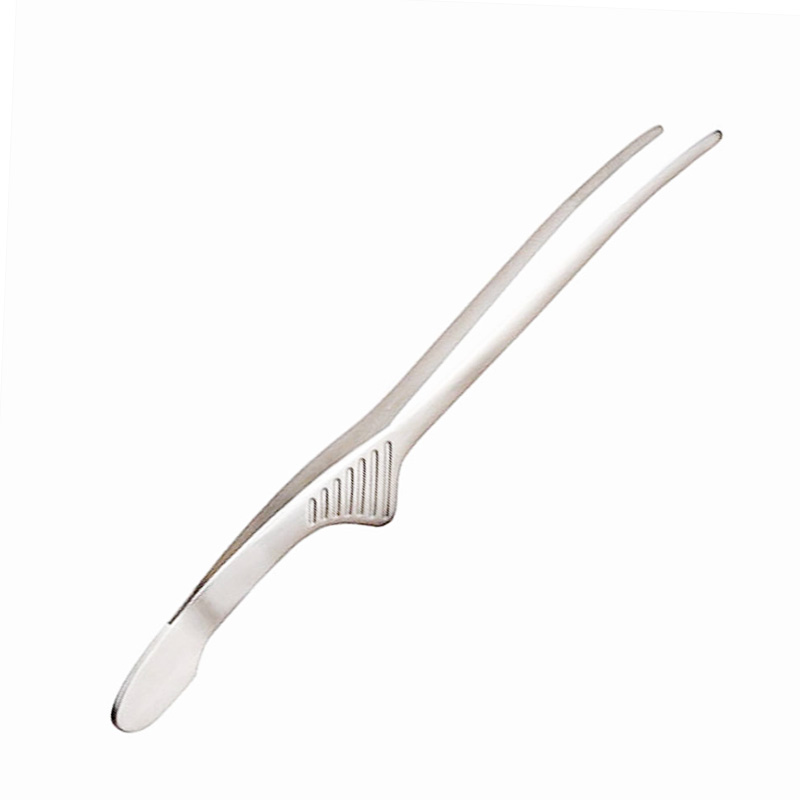 일본 토다이 바베큐 고기 집게 스테인레스 슬림 이코노미 267mm - 상품 이미지