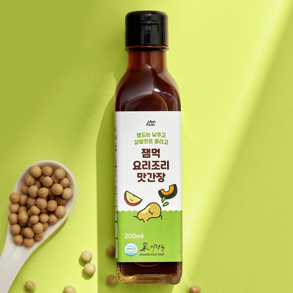 잼먹 아기간장 200ml 돌 어린이 유아 맛간장