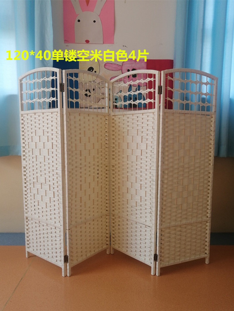엔틱 파티션 가벽 가림막 인테리어 빈티지 병풍 우드 칸막이 접이식 - 상세 이미지 2