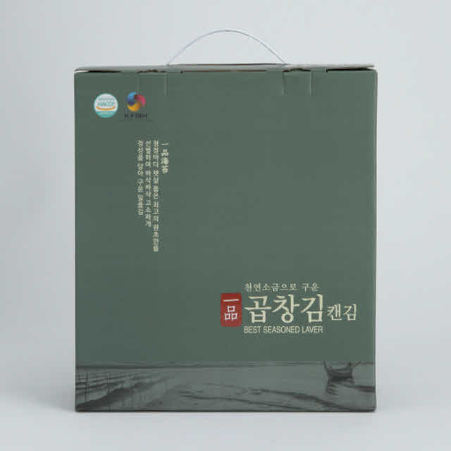 [하나맛김] 일품 곱창김 캔김선물세트 4캔 - 상세 이미지 3