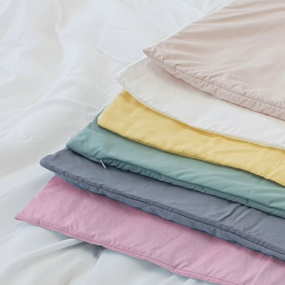 생각하는집 알러지케어 모달 베개커버 에어리 집먼지진드기방지 세탁기가능 6color - 상세 이미지 2