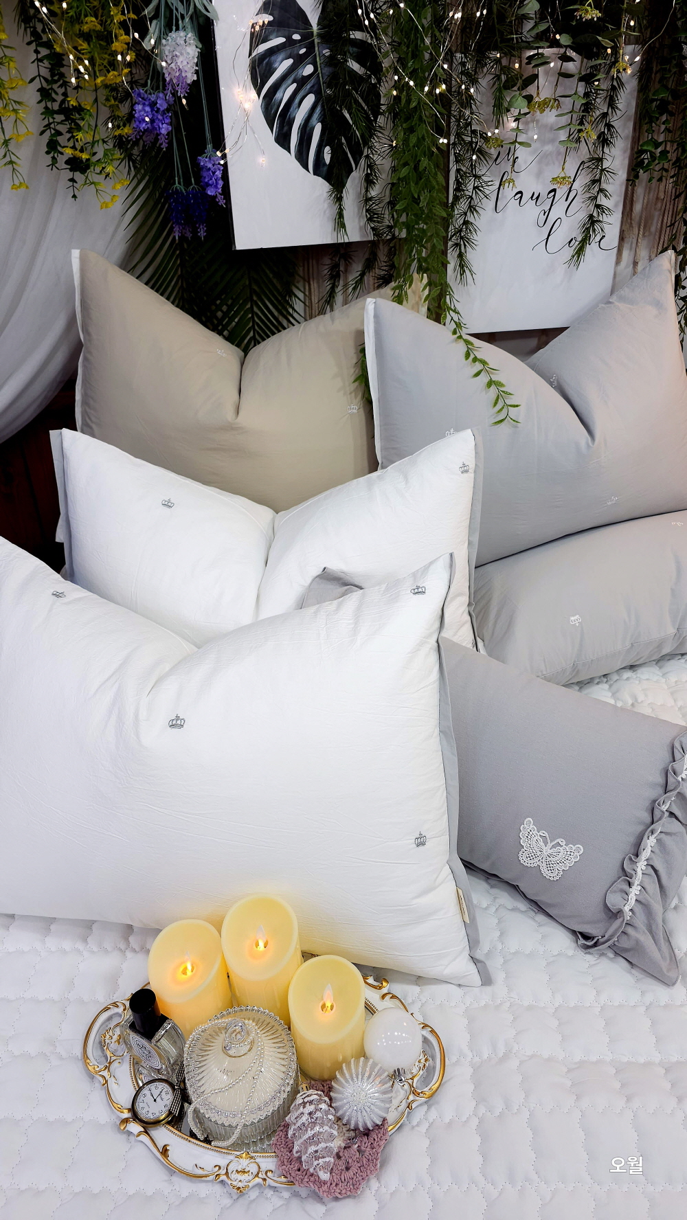 크라운 호텔침구세트 혼수이불 신혼이불 침구류