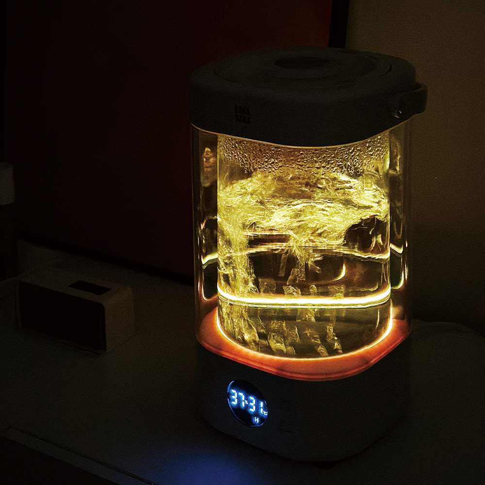 감성전자 워터캔들 신생아 아기 가습기 세척 편한 대용량 가열식가습기 GS-HM25WT