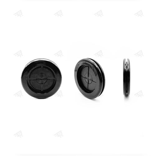 원형 전선캡 홀 전선 구멍 마감 마개 PVC 책상 컴퓨터 판넬 분전함 통풍 이미지 7