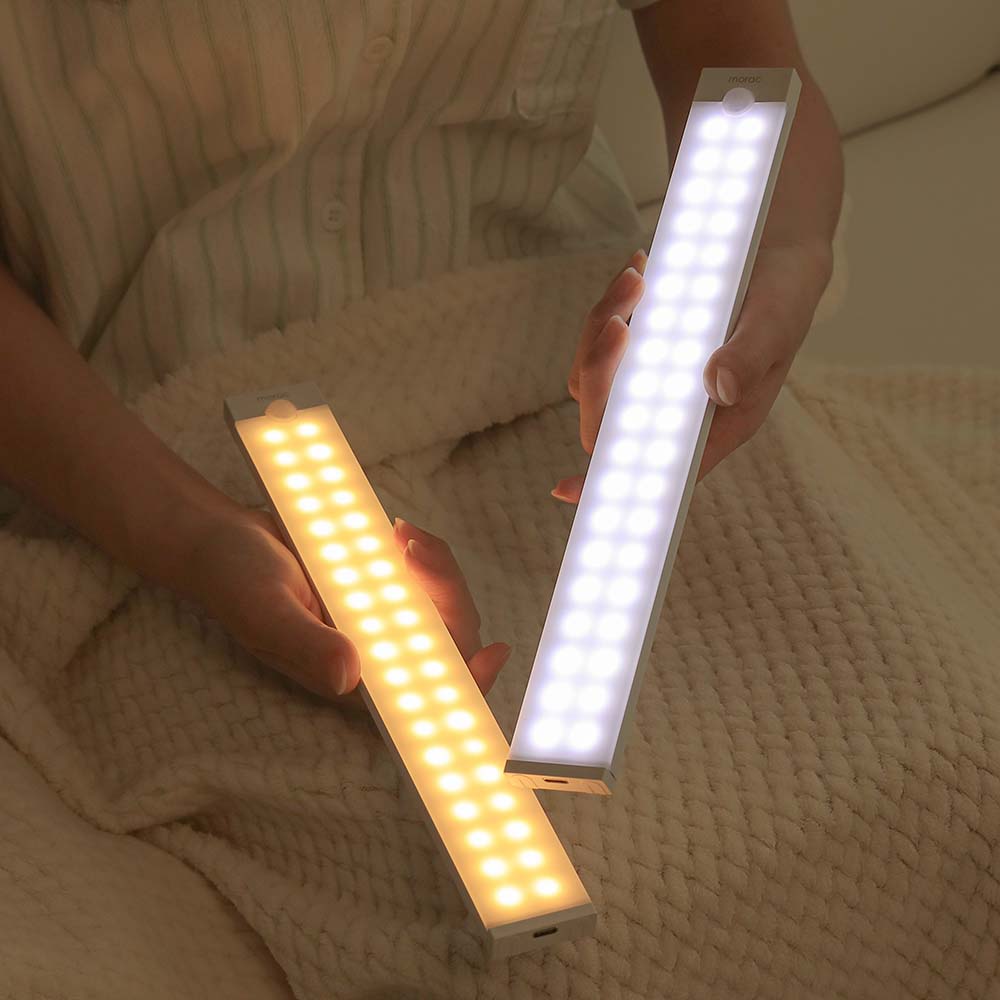 모락 넬리 스틱 LED 무선 센서등 센서바 자석 조명 충전식 베란다 현관 신발장 제품 이미지