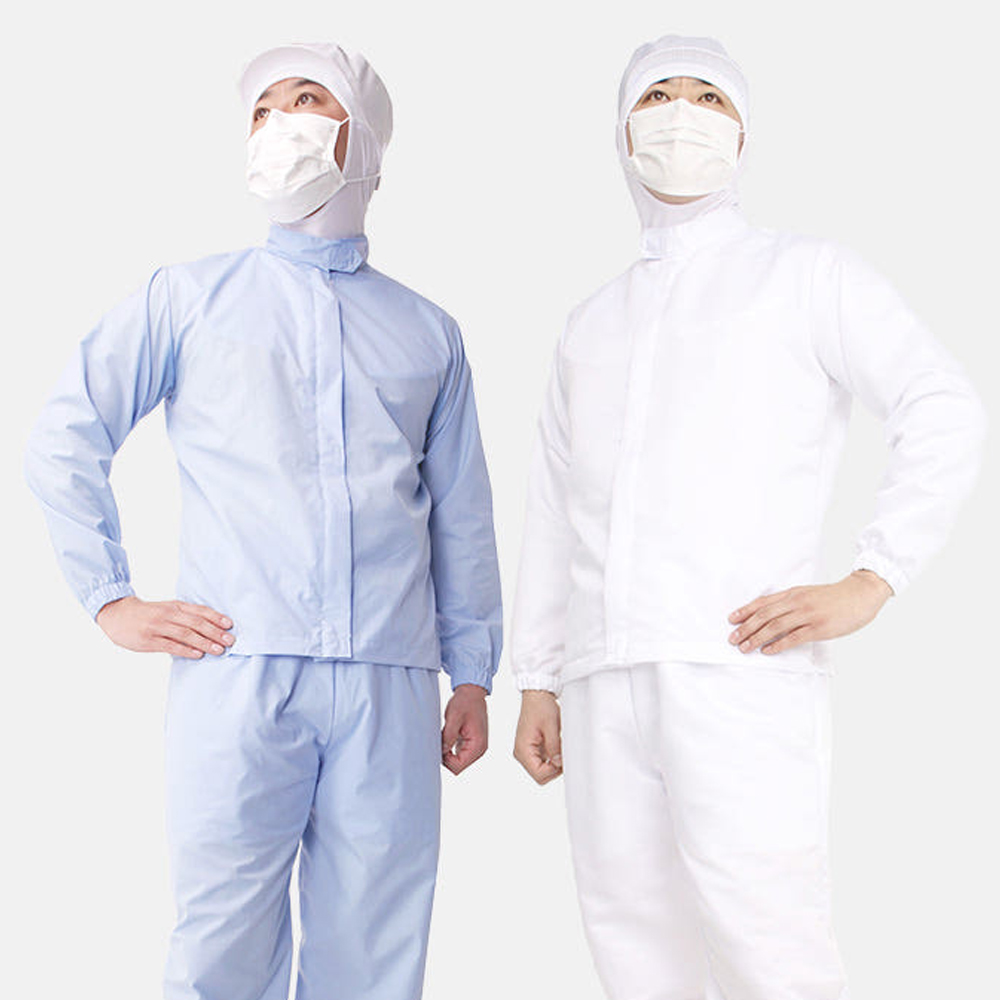 HACCP 위생복 해썹 위생복 국내생산 식품공장 상의 하의 바지 - 상품 이미지