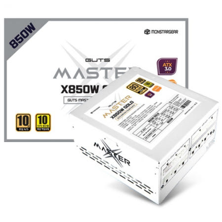 몬스타 가츠 MASTERX X850W 80PLUS골드 화이트 / MPS
