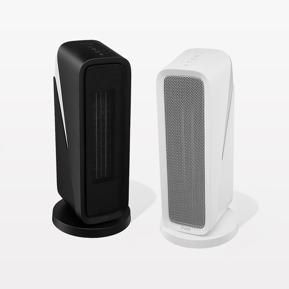 프롬비 회전형 히터팬 PTC 전기온풍기 FD232