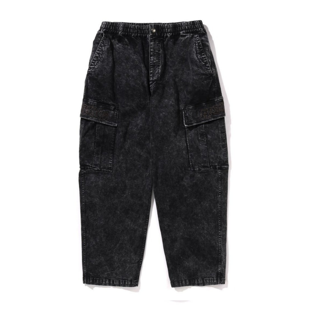 베이프 바지 GARMENT DYE LOOSE FIT 6POCKET PANTS 1K80-152-012 - 상품 이미지