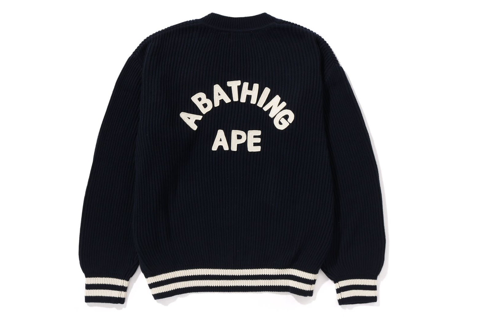 베이프 우먼즈 가디건 A BATHING APE COLLEGE CARDIGAN 1K80-220-001 - 상세 이미지 2