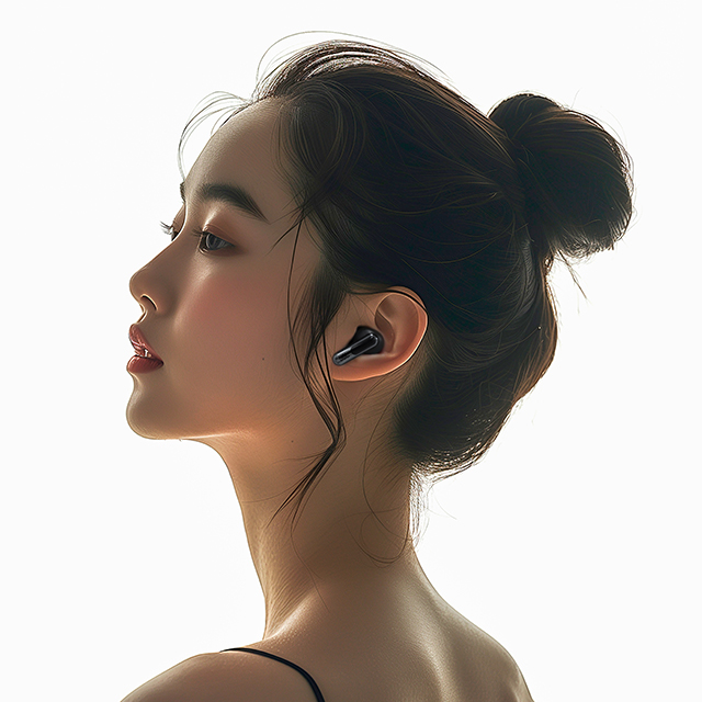 삼성공식파트너 JBL LIVE BEAM 3 노이즈캔슬링 블루투스 이어폰 블랙 이미지 2