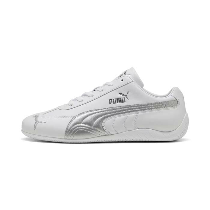 푸마 PUMA 스피드캣 레더 스니커즈 운동화 401603-03 화이트 실버 - 상세 이미지 2