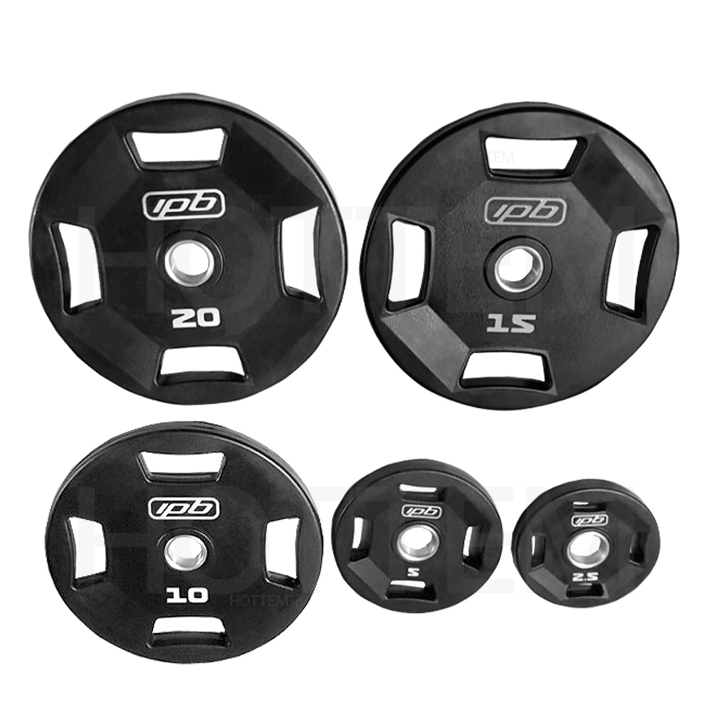 베스코 중량원판 고무 우레탄 바벨 원판 50mm 20kg 이미지 7