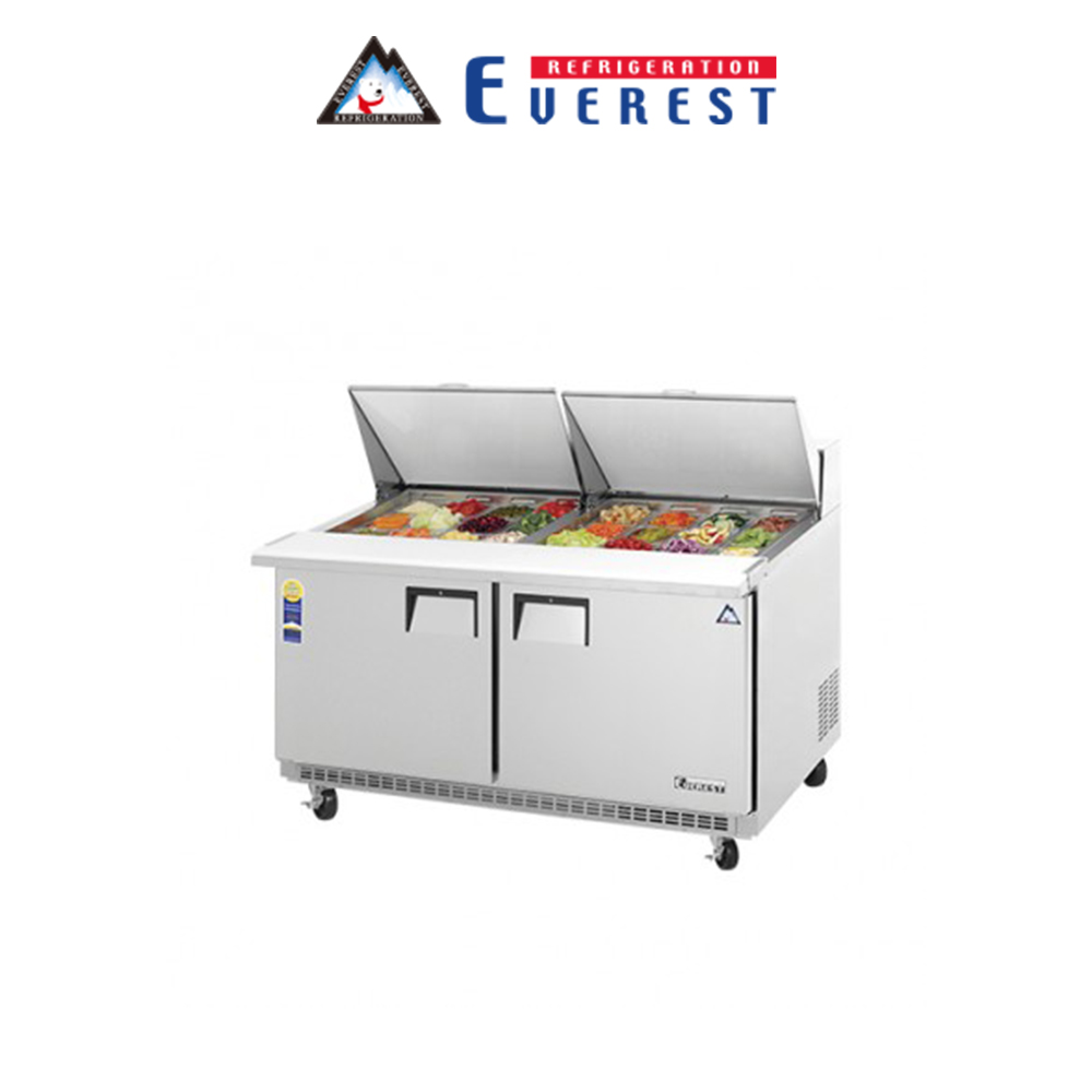 부성 1500 뒷벽 샌드위치 토핑 냉장고 B150SB-2RROS-E