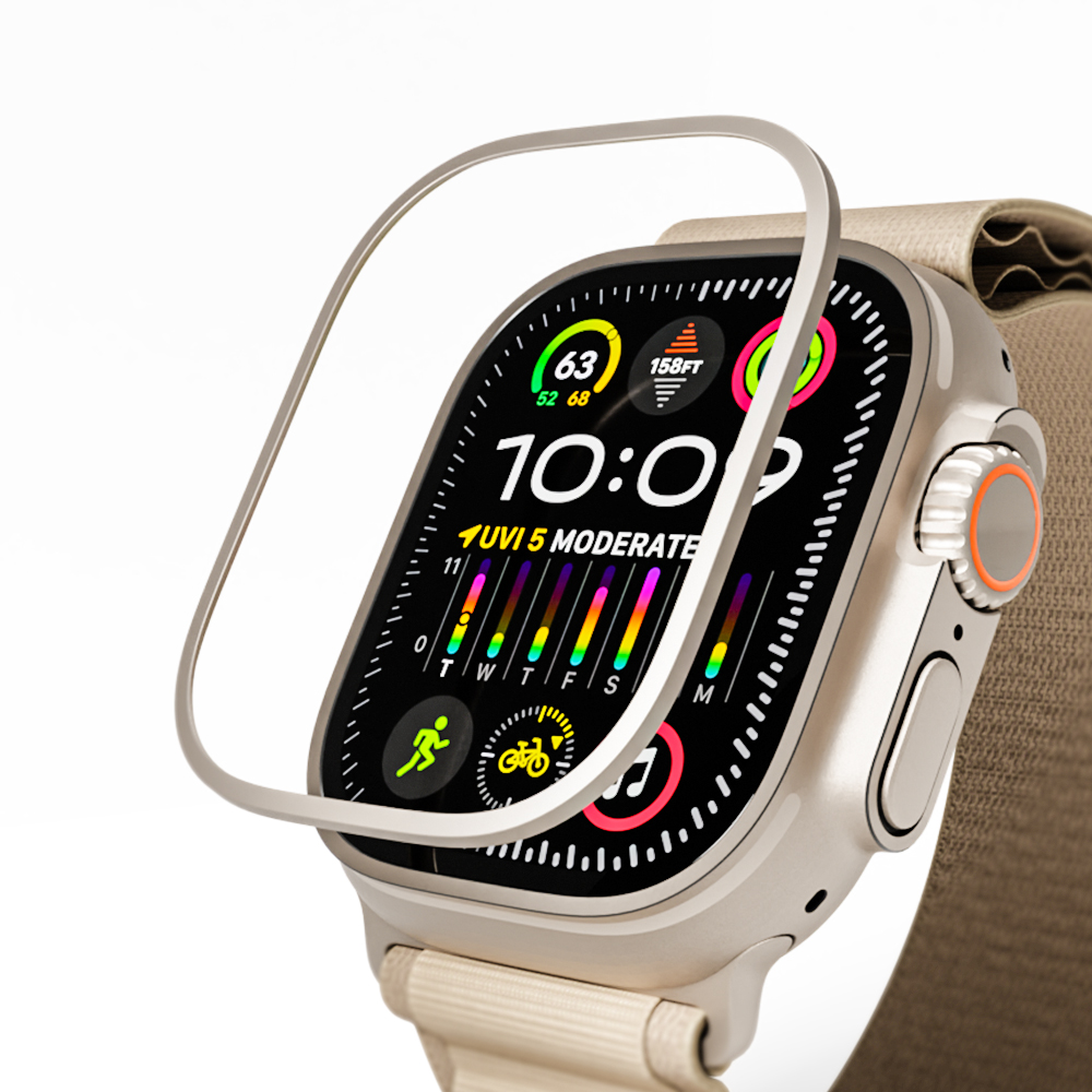 애플워치 울트라 3/2/1 49mm 티타늄 베젤링 케이스