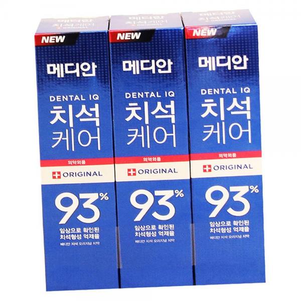 메디안 치석케어 치약 3입 1P 강력한 잇몸질환 예방 : 이라라