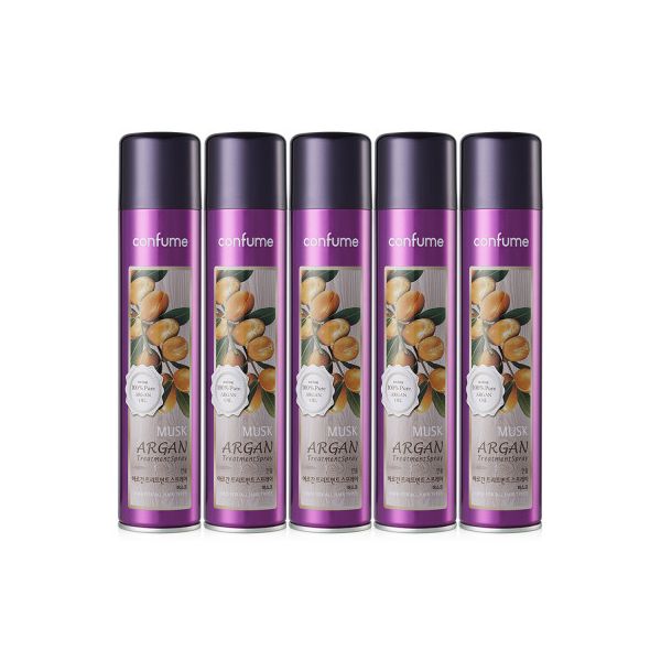 아르간 트리트먼트 헤어스프레이 300ml 5개 머스크 과일나라 : 써드애비뉴