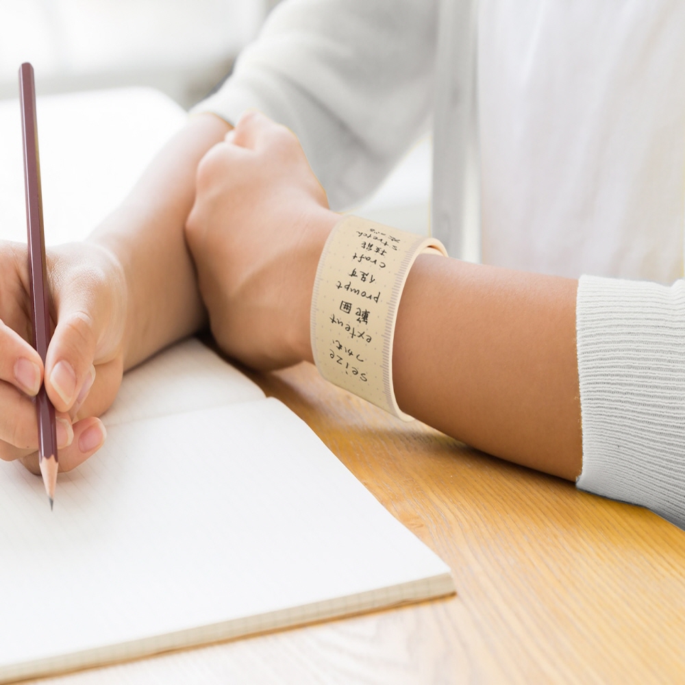 일본 간호사 메모 팔찌 팔목 손목 메모지 밴드 - 상세 이미지 3