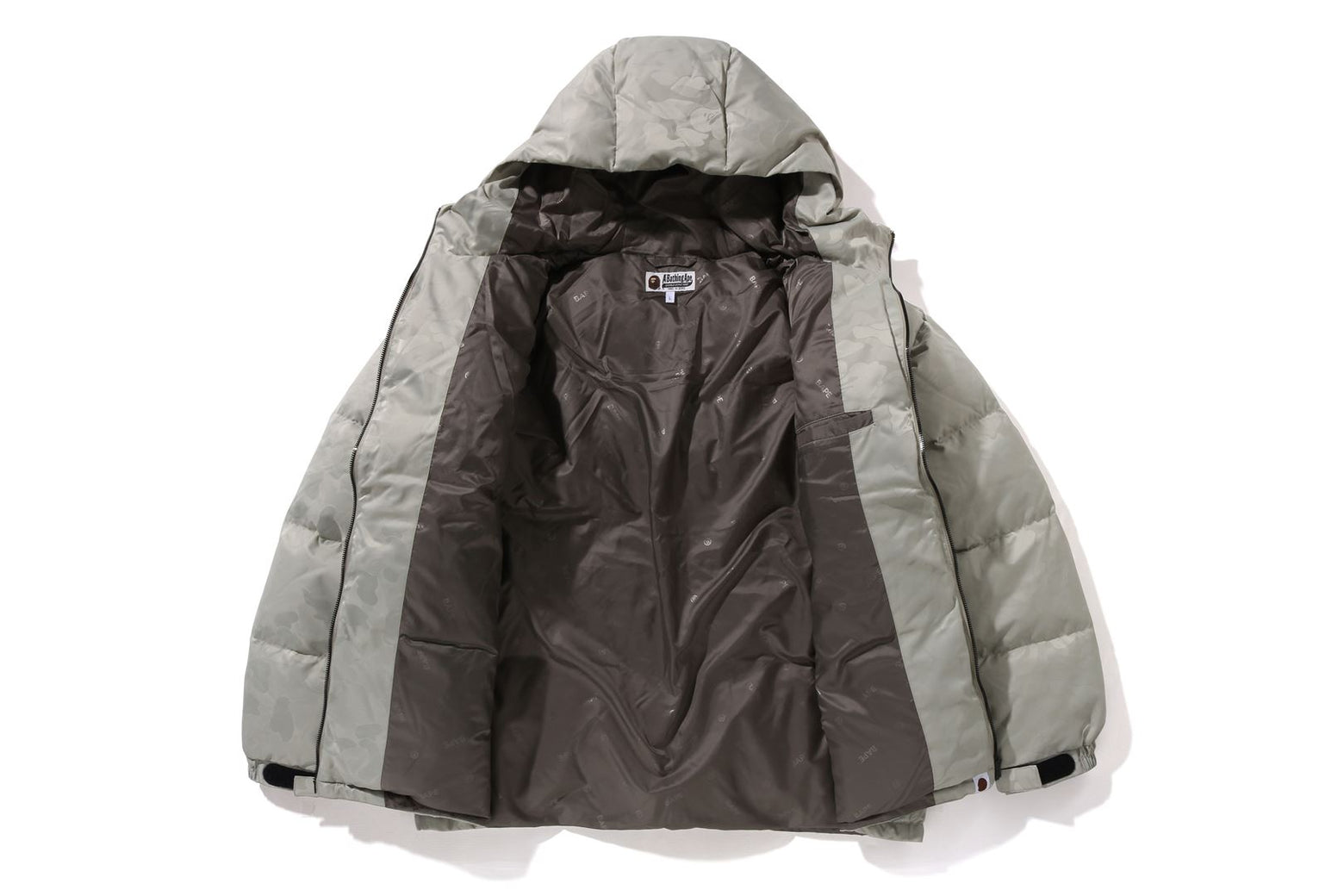 베이프 패딩 SOLID CAMO JACQUARD DOWN JACKET 1K80-144-001 - 상세 이미지 2
