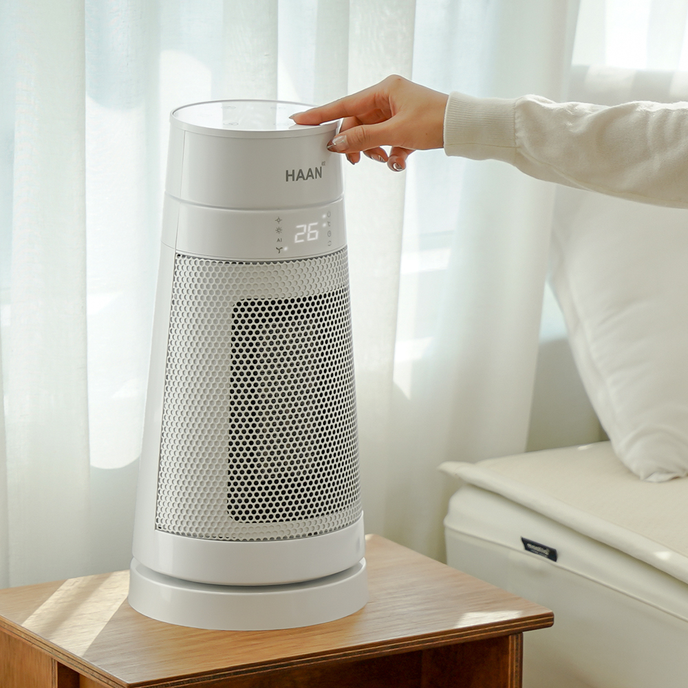 한경희 온풍기 저소음 PTC히터 가정용온풍기 미니 사무실 업소 욕실온풍기 P19000