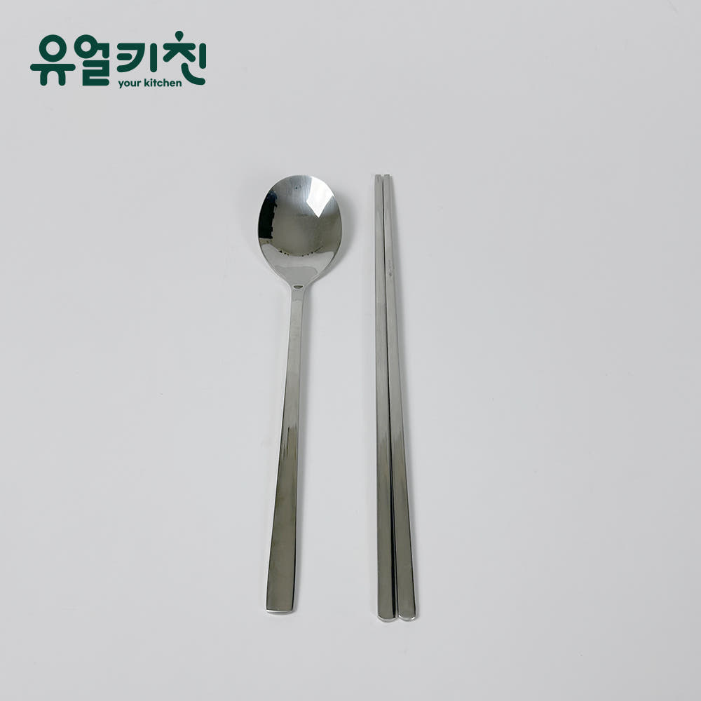 27종 업소용 수저 식당 숟가락 젓가락 세트 - 상세 이미지 2
