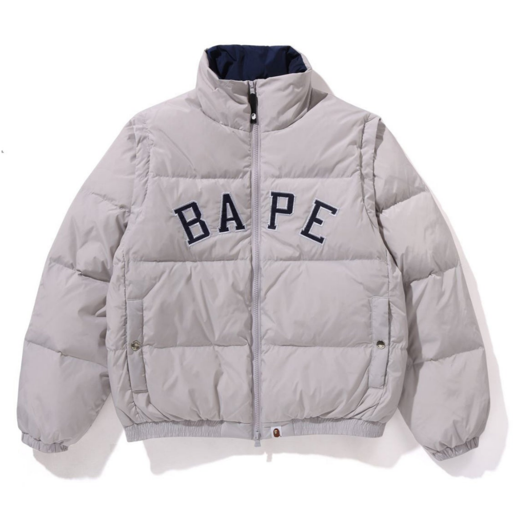 베이프 우먼즈 패딩 DETACHABLE SLEEVES DOWN JACKET 1K80-244-001 - 메인 이미지