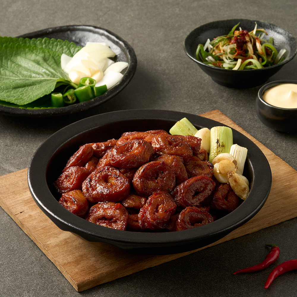 하남돼지집   참나무   직화불막창  ( 냉동 ), 160g, 1 개